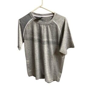 Cougar Sport Tshirt Mens L Gray Short Sleeve Crewneck Dryformance Tech